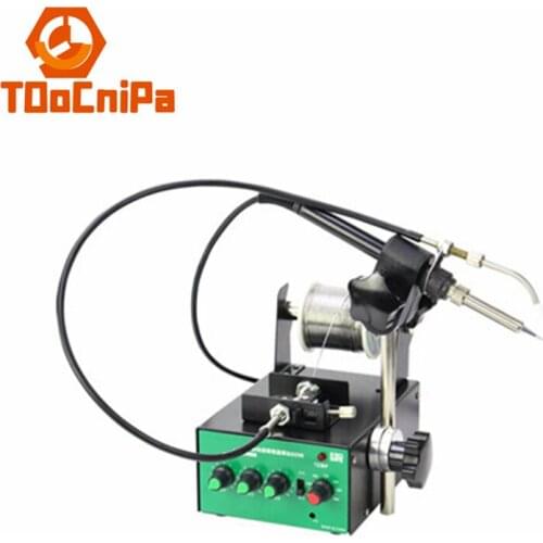 Foot pedal automatic send Sn soldering station send Sn welding gun send Sn electric soldering iron automatic soldering machine