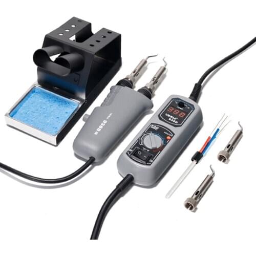 YIHUA 938D Portable Electricity Hot Tweezers Soldering Station Constant Temperature Digital Display Soldering Iron Welding Tool
