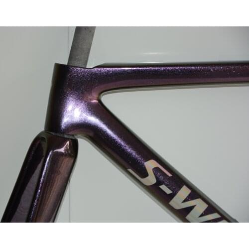 Size 54cm sl7 t1100 best quality Carbon Road Bike Frameset, 700C, All Internal Wiring made in Taiwan racing carbon bike frameset