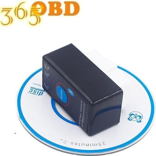 With PIC18F25K80 ELM327 V1.5 elm327 Bluetooth Mini OBD2 Code Reader With Power Switch For Android Windows Car Diagnostic Scanner