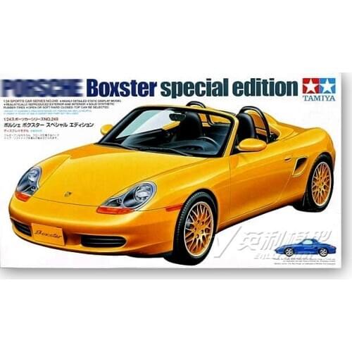 Tamiya Assembly Model Car PORSCHE Boxster Special Edition 1/24 Scale Collection Plastic Building Painting Model Kits Toys 24249