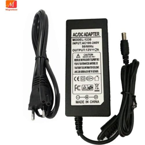 12V 2A Power Adapter Charger for LG W1943SV E1948SX W1943SE E2060 E2260 ADS-24NP-12-1 12024G LCD Monitor 6.5MM with pin inside