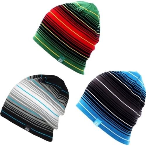 Mosodo Winter Wool Knitted Hat With Fleece Lining Ski Hat Mens And Womens Single Board Hat