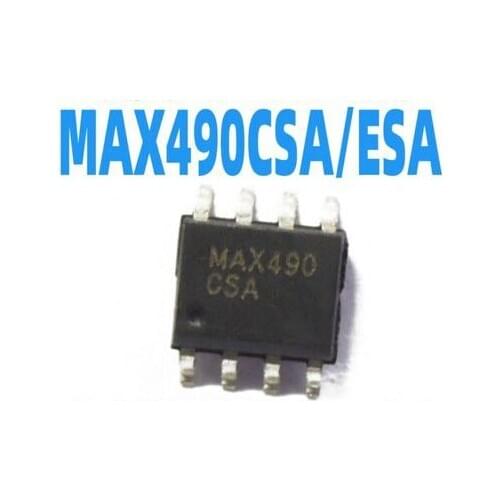 10pcs/lot MAX490ESA MAX490CSA MAX490 SOP-8 In Stock