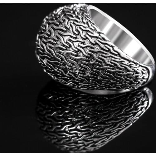 2021 Jewelry New Female Popular Accessories Retro Punk Bird Nest Geometric Ring Creative Personality Rings for Women
