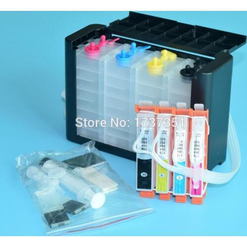4 color Ciss system for HP 670 for HP Deskjet Ink Advantage 3525 5525 4615 4625 printer with ARC chip