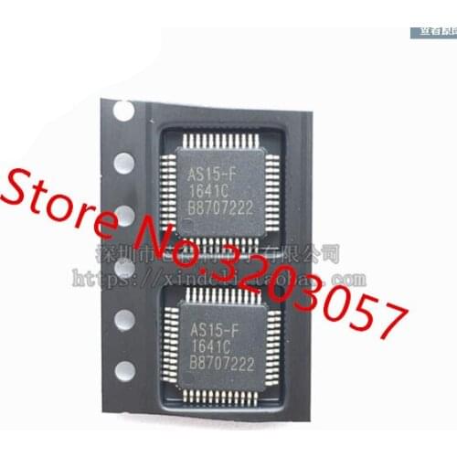 Free Shipping 100pcs AS15-F AS15 AS15F QFP48 LCD Chip IC 100% NEW ORIGINAL