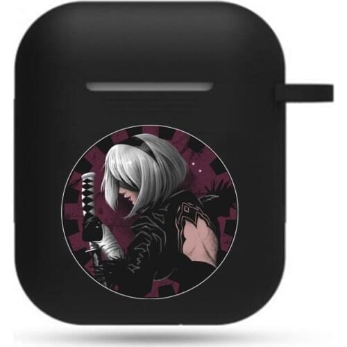 Game NieR：Automata Persona5 Earphone case boy girls Bluetooth Airpods Earphone Case Protective Headset Cover Headphone Case