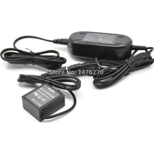 DMW-AC8 Camera AC charger power Adapter supply+DMW-DCC3 DC Coupler DMW-BLB13 BLB13 dummy battery for Panasonic G1 GH1 GF1 G2 G10
