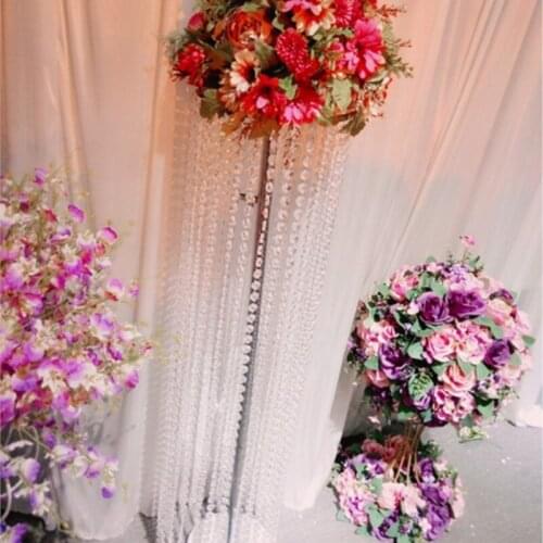 Wedding Crystal pillar Luxury Wedding Centerpieces 10pcs/lot