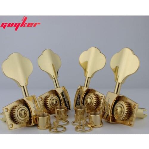 GUYKER high-grade Open Gear Bass Tuners Tuning Keys Gold