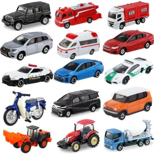 TAKARA TOMY Alloy Car Model Tractor Jeep Engineering Transport Truck TOMICA Collections SUV BUS Motor Diecast Toys for Boys
