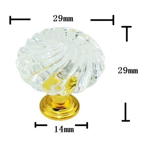 Modern White Handle Plastic Knobs and Handles Door Handle Cupboard Drawer Kitchen Pull Knob Furniture Acrylic,29*29mm