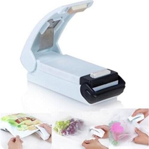 Portable Mini Heat Sealer Home Sealing Machine Plastic Bag Food Packaging Kitchen Snack Fruit vegetable Sealing Specialty Tools