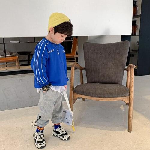 Casual Spring Autumn Boys Sweatshirts Jacket Coat Kids Outwear Teenager Tops Children Clothes Cotton High Quality