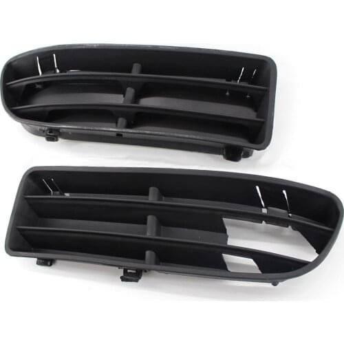 Fog Light Cover For VW Jetta Bora Mk4 1999~2005 Fog Light Cover Vent Car Grille Auto Front Lower Bumper Driving Lamp Cover