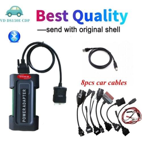 With Case VD DS150E CDP vd tcs cdp pro plus 2017.R1 2016.R0 with Keygen bluetooth for delphis Car Trucks obd2 OBD scanner