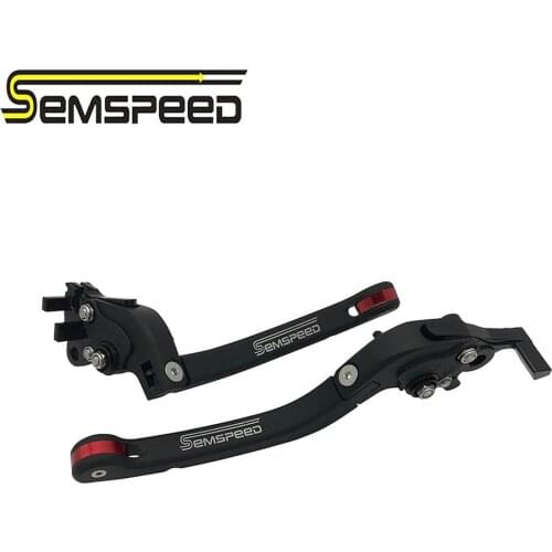 SEMSPEED Motorcycle Adjustable Foldable Folding Brake Clutch Levers 2PCS For Honda CBR1000RR-R SP 2020 2021 Newest Left Right
