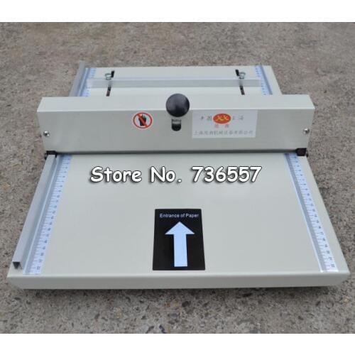 Brand new paper Creasing machine paper creaser A4 350MM Card covers, High gloss covers, Thick covers prior tobooklet-making