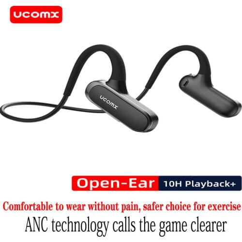 UCOMX G56 Sports Bluetooth Headphones Open-Ear Wireless Earphones 10H Playback Bluetooth Headsets for iPhone Samsung Xiaomi