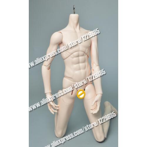 HeHe BJD 1/3 BJD muscular Boy body (Just Body only, Without Head) with head 65cm height