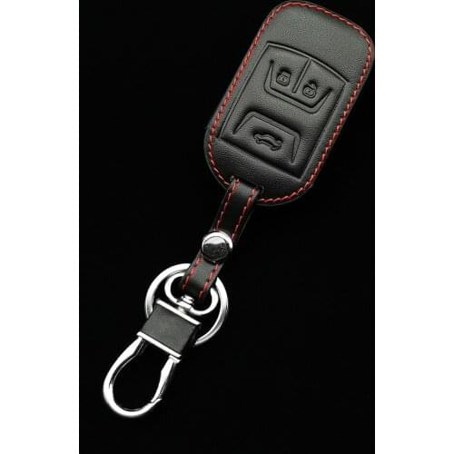 High Quality Carrying Leather Car Key Fob Case Cover Shell Set Holder For Chery Tiggo 8 7 5X 2019 2020 Keys Accessories