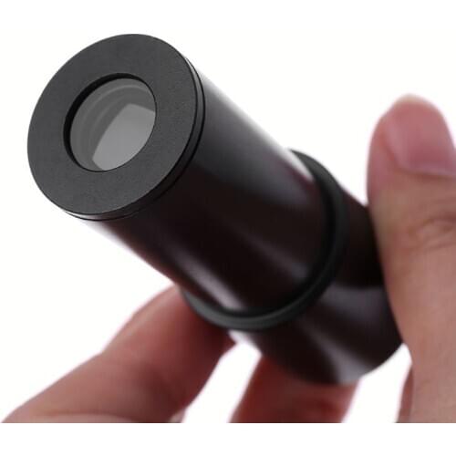 2X Bio-microscope Barlow Lens Mounted Biological Microscope Eyepiece Adapter Size 23.2mm