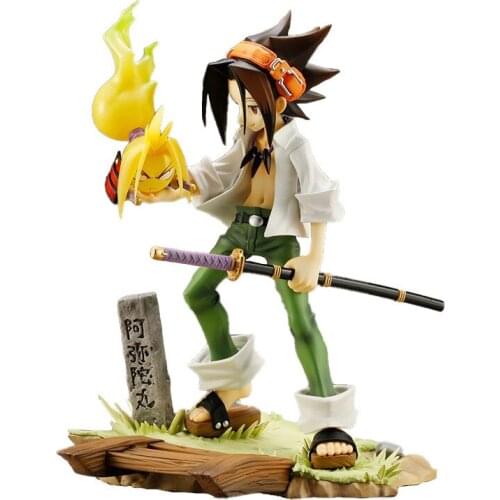 18cm Anime SHAMAN KING You Asakura PVC Action Figure Model Collectible Statue Toy Doll Gifts For Children