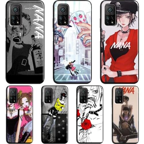 Nana Osaki Nana Manga Anime Case For Xiaomi Mi 11 Ultra 9 10 Lite Mi 10T Pro Note 10 Lite Cover For POCO X3 Pro M3 F3