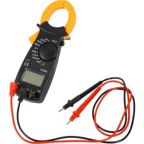 DT-3266L Digital Amper Clamp Meter Multimeter Current Clamp Pincers Voltmeter Ammeter 600A AC/D Voltage Tester