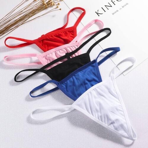 Hot Sale New Womens Panties Sexy Low Waist G-String Thong Panties Briefs Bikini Knickers Lingerie Underwear