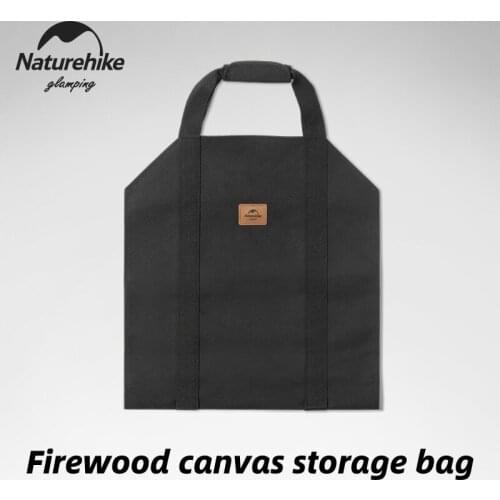 Naturehike Outdoor Camping Firewood Canvas Storage Bag Multi-purpose Convenient Hand Guard Multi-Purpose Firewood Storage Bag