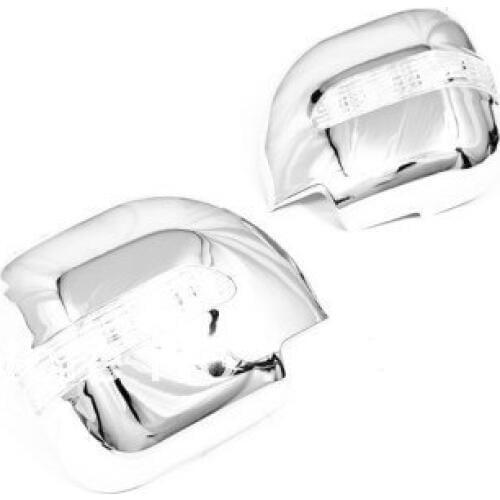 Chrome Mirror Cover w/ LED For Pajero / Montero 2000-2006