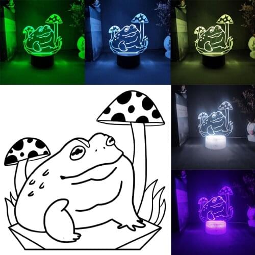 CUSTOM 3D Illsion Lamp Novelty LED Acrylic Visualization Sensor Lights Family Friends Christmas Anniversary Gift Night Light