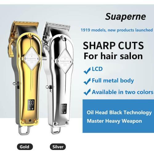 100-240V Rechargeable hair clipper professional hair trimmer for men beard electric cutter hair cutting machine Multifunction