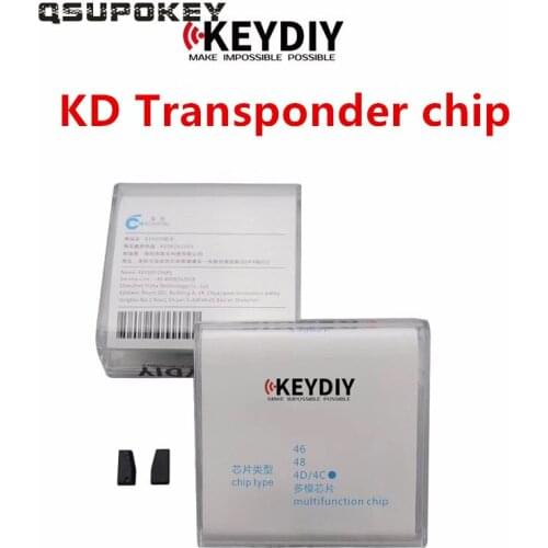 QSUPOKEY original auto transponder chip KD ID4C/4D KD ID48 ID46 chip KD-4D KD-46 KD-48 chip for KEYDIY KD-X2