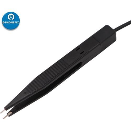 PHONEFIX Multimeter Tweezers Pen Probe DIY Phone Repair Tool Phone PCB Repair Test Clip Tweezers LCR capacitor Pen