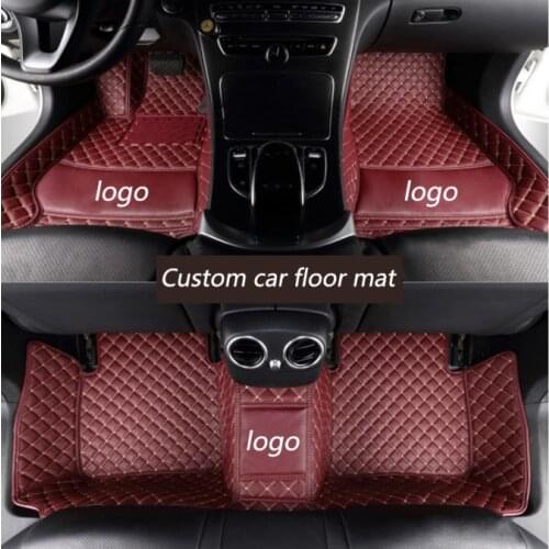 Custom car floor mats for Audi all model A1 A3 A8 A7 Q3 Q5 Q7 A4 A5 A6 S3 S5 S6 S7 S8 R8 TT SQ5 SR4-7 car styling