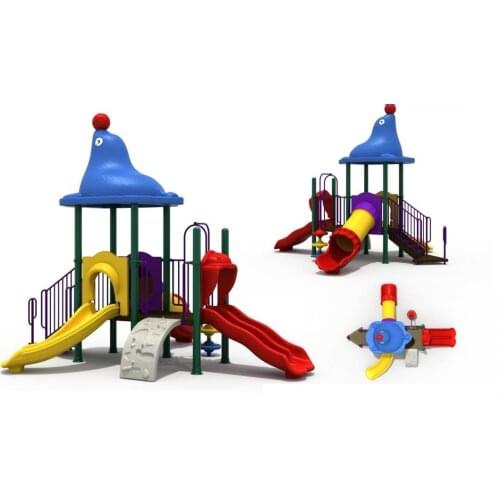 Thailand Government Purchase Outdoor Playground CE Certified Children Playground System HZ-31205b