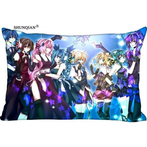 Vocaloid Rectangle Pillowcases Hot Sale Best Nice Pillow Cover Home Textiles Decorative Pillowcase Custom