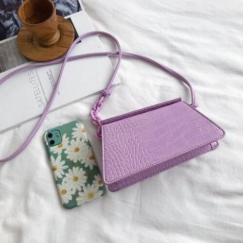 High Quality Fashionable Bag 2020 New Fashion Alligator Retro Shoulder Bag Leisure Versatile Messenger Bag Cow Leather Women