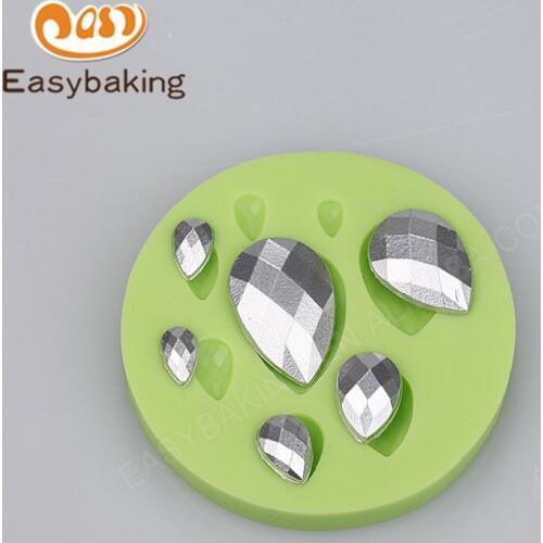 Jewelry/Diamonds Silicone Mold For Making Fondant Cake Decorating Chocolate Ice Pud molds baking tools