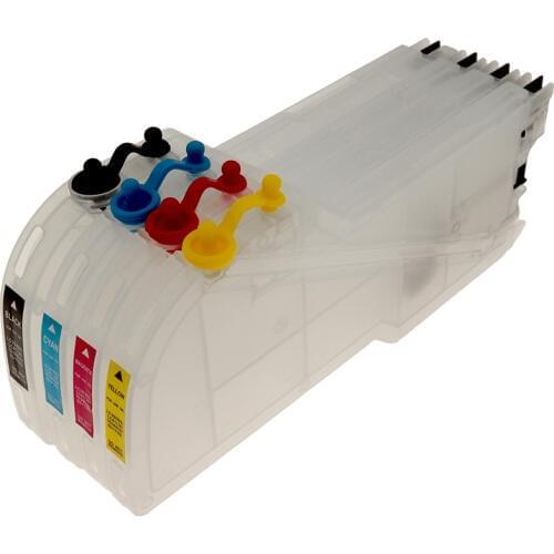 4-color Refill Ink Cartridge LC11 LC16 LC38 LC61 LC65 LC67 LC980 LC1100 For Brother DCP- J140W DCP-145C DCP-165C DCP-185C
