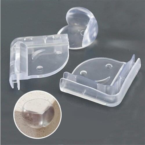 50/80/100pcs baby childrens table corner protection PVC corner protection various transparent anti-collision corners wholesale