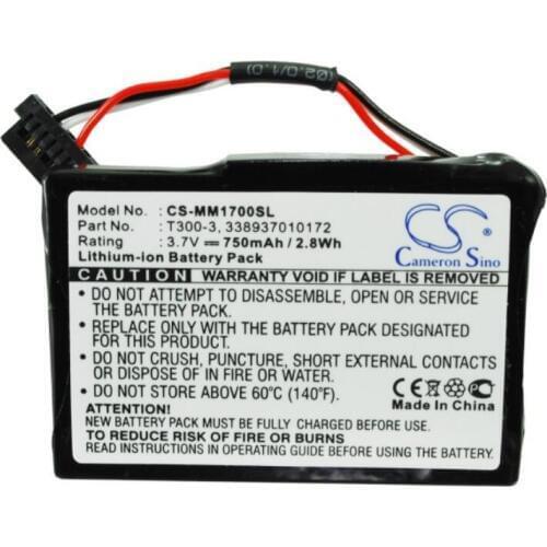 Cameron Sino 700mah battery for MAGELLAN Maestro 1700 338937010172 T300-3 batteries