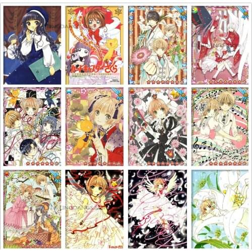 5d Diy Diamond Painting Anime Poster Variety Sakura Magic Card Captor Second Cartoon Diamond Mosaic Cross Stitch Home Decor Gift