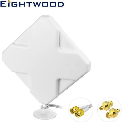 4G LTE 35dBi Panel MIMO SMA Male TS9 Antenna for Verizon Jetpack 8800L AC791L Netgear LB1120 LB1121 LB2120 Nighthawk M1 MR1100
