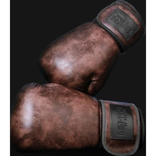 High Quality Adult Child Women/Men Boxing Gloves Pu Leather MMA Muay Thai Boxe De Luva Mitts Sanda GYM Equipments 8 10 12OZ boks