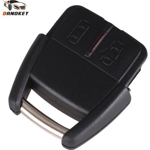 Dandkey For Opel 2 Buttons Remote Key Shell Case For Vauxhall Opel Astra Zafira Omega Vectra No Chip Fob Auto Car Key Cove