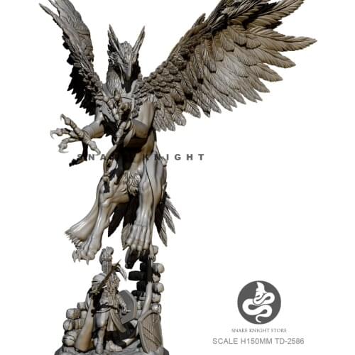 H150mm Resin model kits DIY figure self-assembled TD-2586